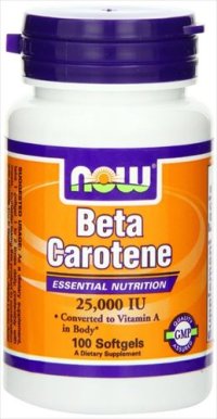 Beta Carotene 25000, 100 Sgels