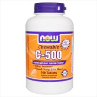 Vitamin C-500 Chewable Orange, 100 Tabs