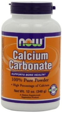 Now Foods Calcium Carbonate, 12 OZ POWDER