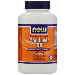 画像1: Cod Liver Oil, 250 Sgels 650 mg