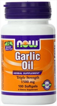 GARLIC OIL, 100 Sgels 1500 mg