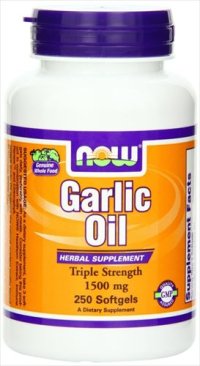Garlic Oil, 250 Sgels 1500 mg
