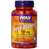 Beta Alanine, 120 Caps 750 mg