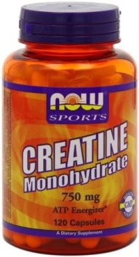 Creatine Monohydrate, 120 Caps 750 mg