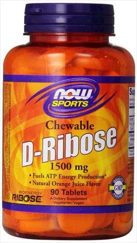 D-ribose, 90 Tabs 1500 mg