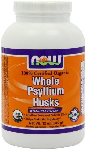 Psyllium Husk Whole, Whole 12 oz