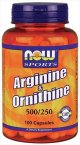 画像: L-Arginine&Ornithine, 100 Caps w/ORNITHINE