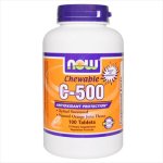 画像: Vitamin C-500 Chewable Orange, 100 Tabs