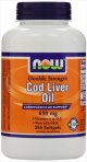 画像: Cod Liver Oil, 250 Sgels 650 mg