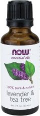 画像: Now Foods Lavender Oil, 1 OZ & TEA TREE